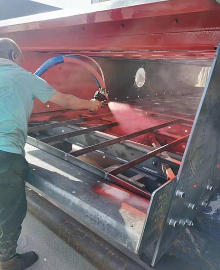 鋼結(jié)構(gòu)防腐噴涂聚脲案例 鋼結(jié)構(gòu)防腐噴涂聚脲案例